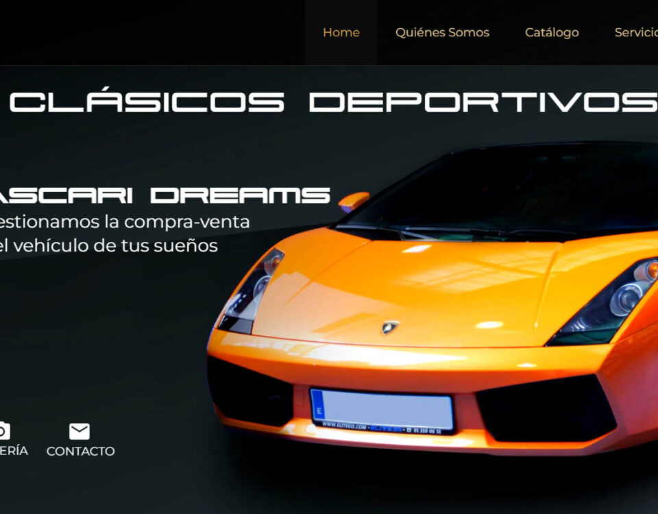 Website Ascari Dreams
