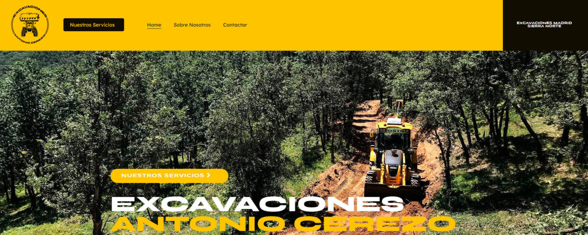 Website: Excavaciones Madrid Sierra Norte
