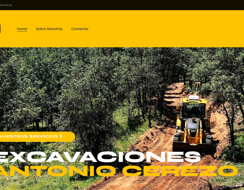 Website: Excavaciones Madrid Sierra Norte