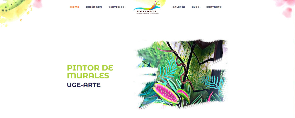 Website: Pintor de Murales