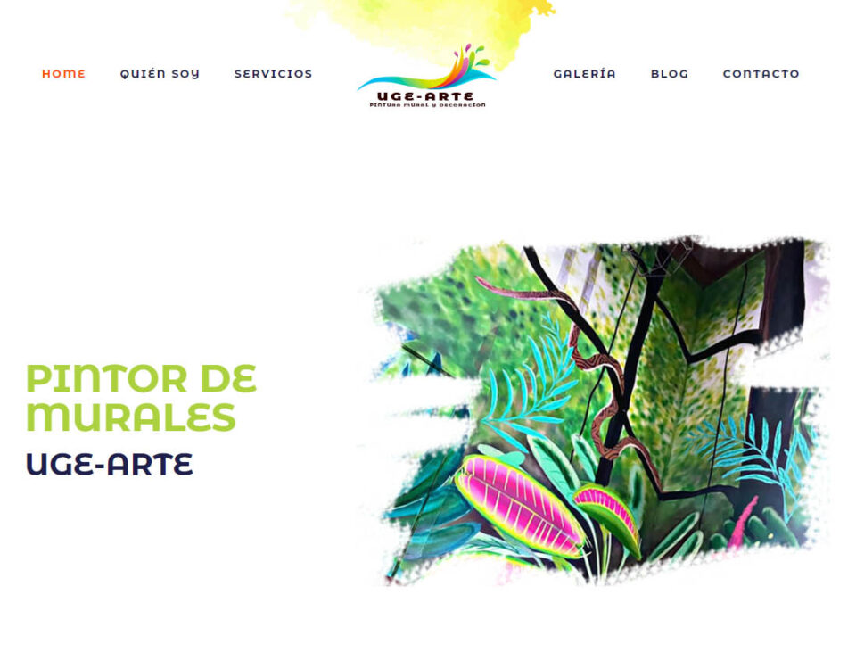Website: Pintor de Murales