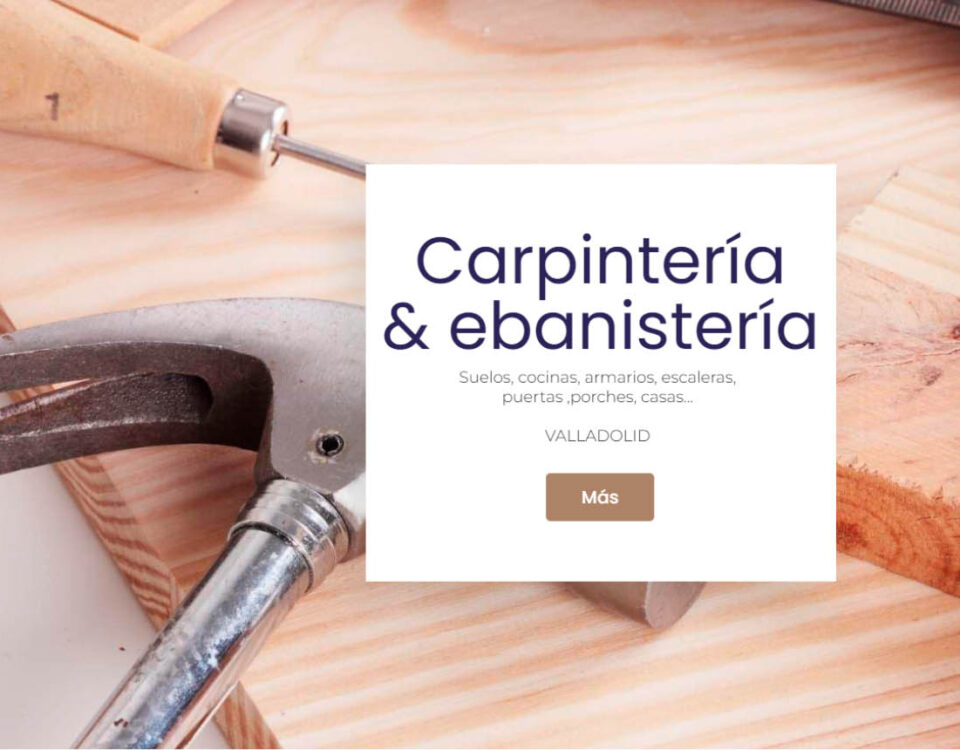 Website: RGV Carpintería Valladolid